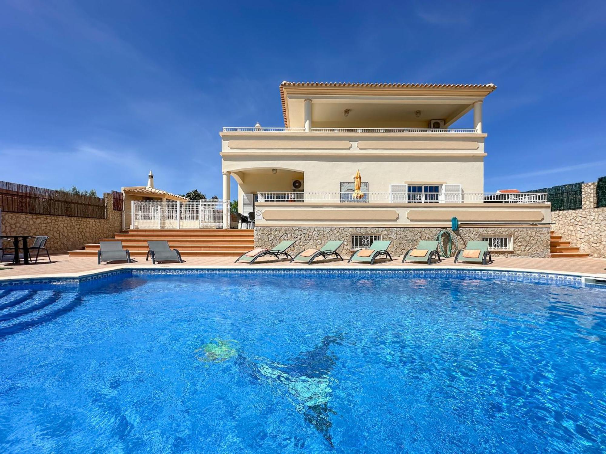 Luxury Holiday Villa Pescadinha Near Beach, Albufeira Exterior photo