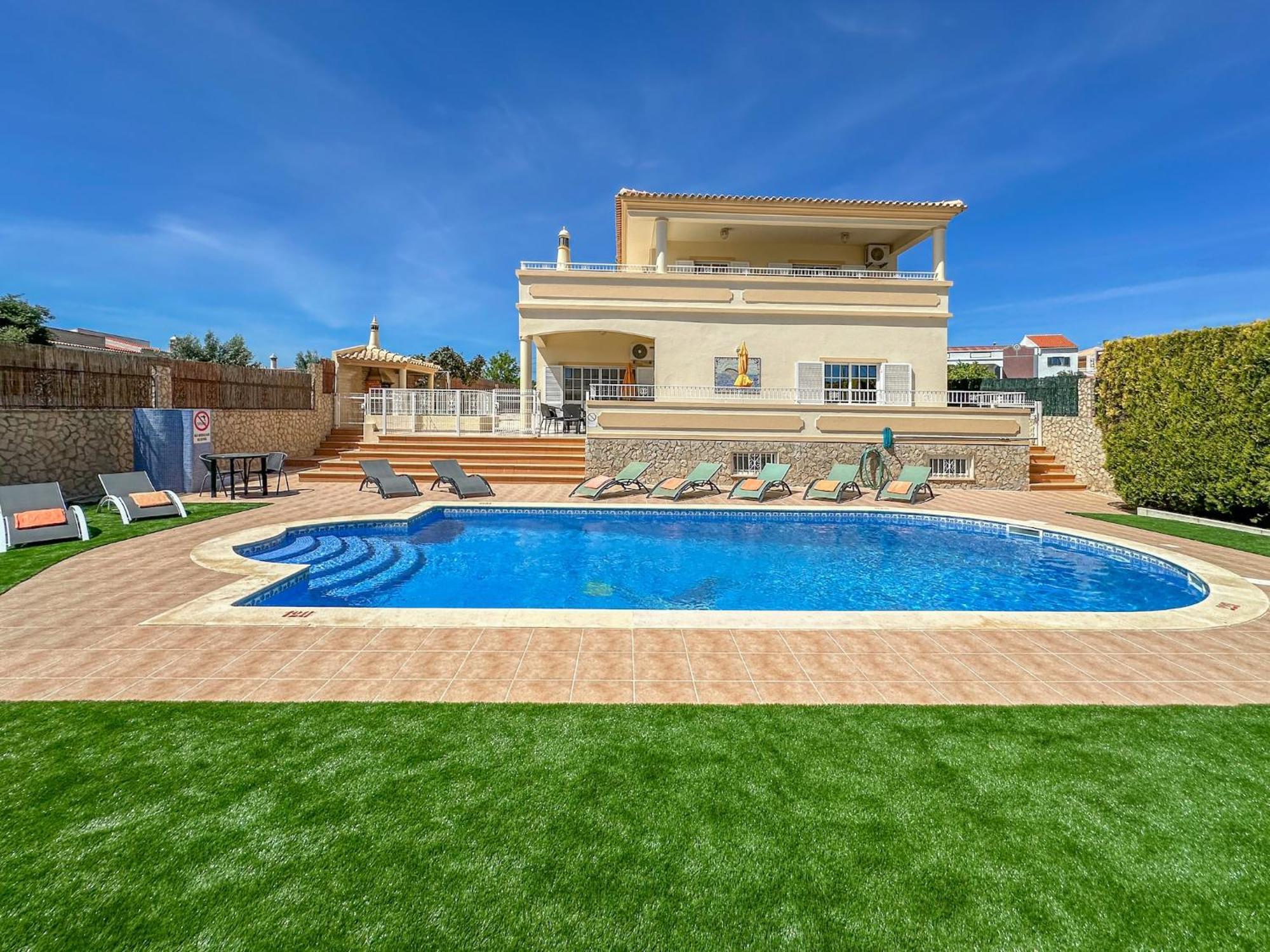 Luxury Holiday Villa Pescadinha Near Beach, Albufeira Exterior photo